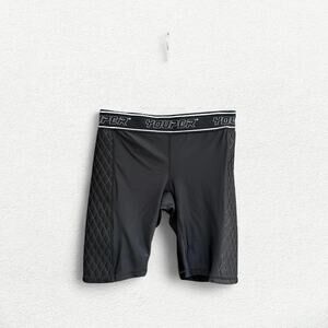 Youper Compression Padder Slider Classic Softball Sliding Shorts Black & White